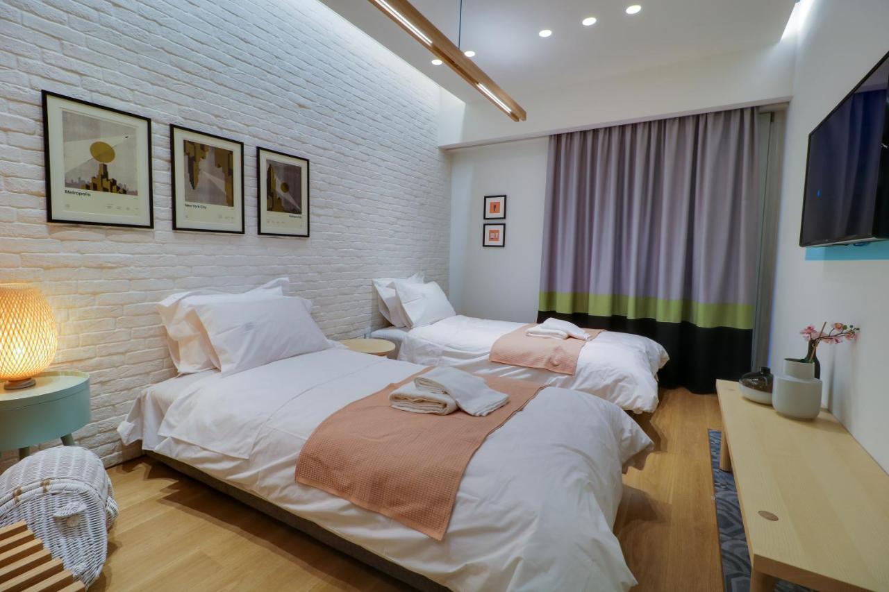 אתונה Superior Central Apt|3Min To Metro|Ac|Netflix|Imac מראה חיצוני תמונה